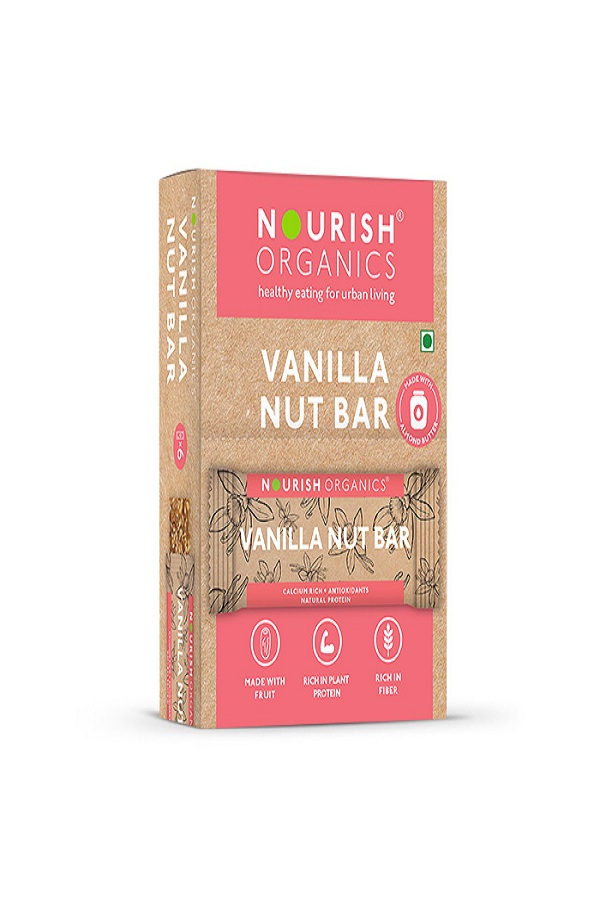 Vanilla Nut Bar (Pack of 6)