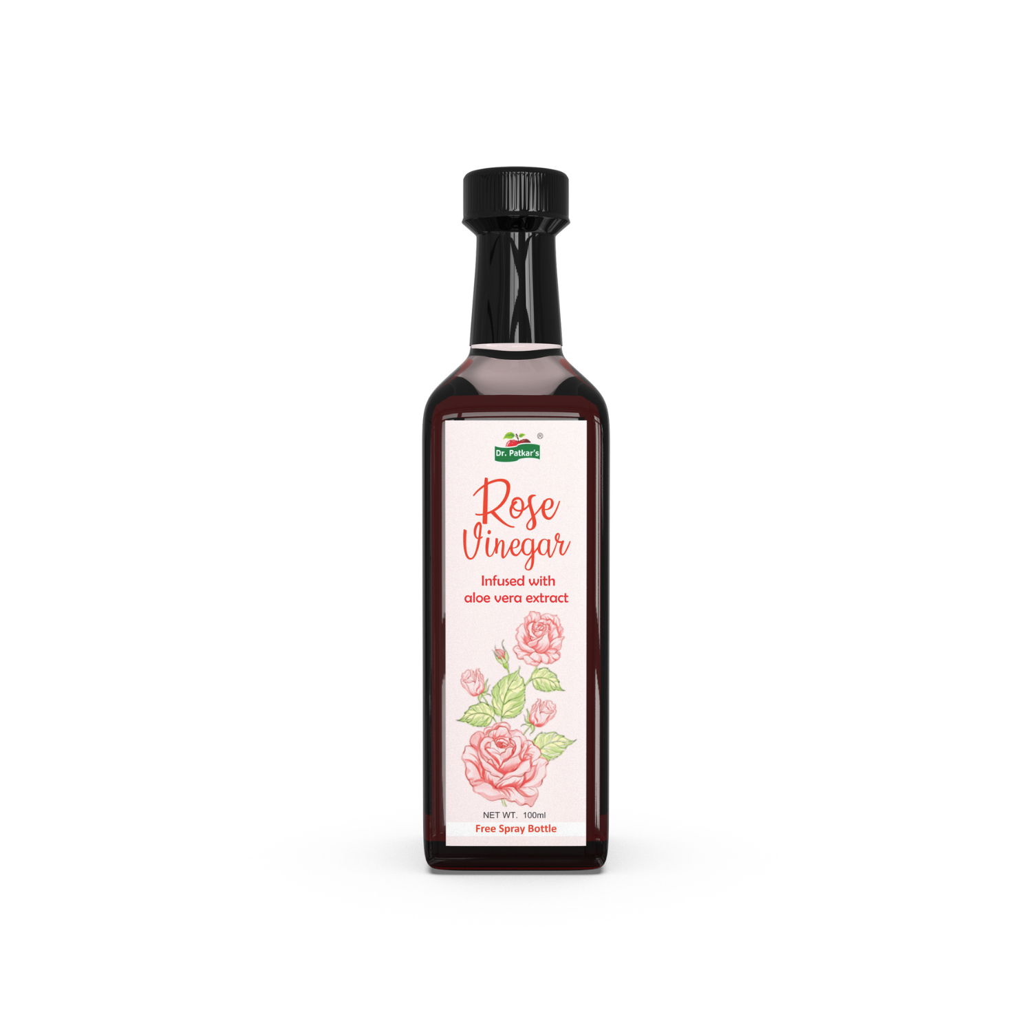 Dr.Patkras Rose Vinegar Infused With ACV and Aloevera Extract 100 ml