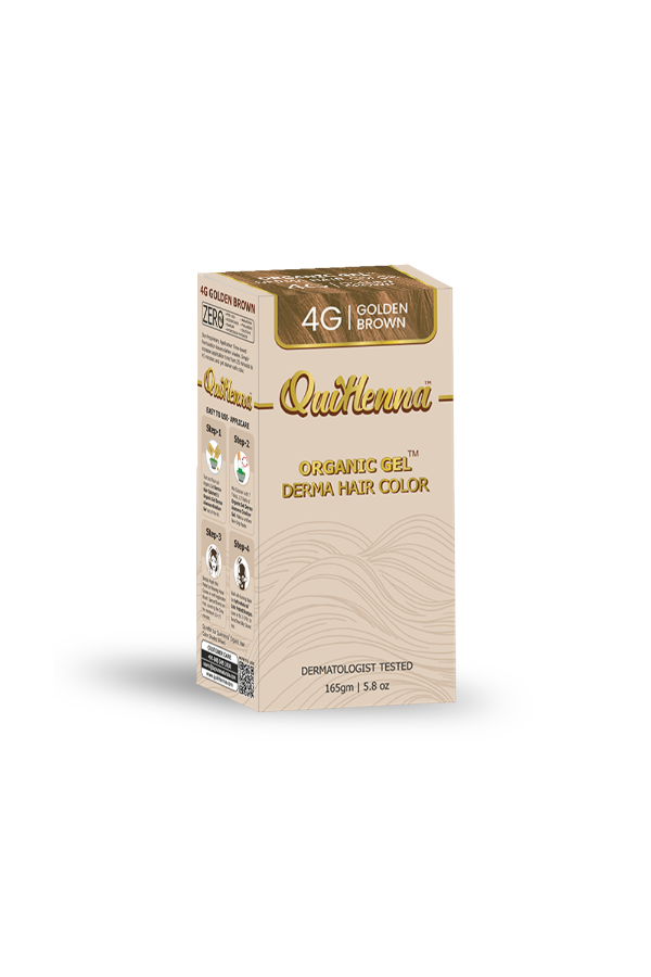 Derma Gel Hair color- 4G Golden Brown m