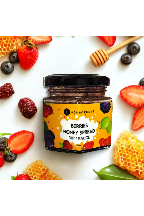 HONEY ROOTS BERRIES HONEY 100G