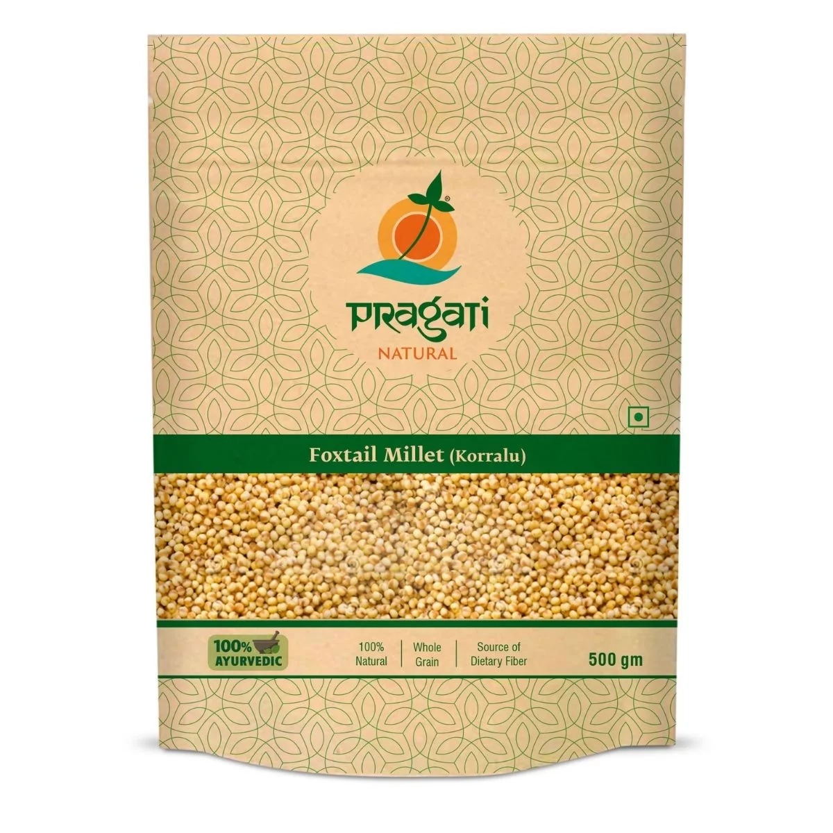 Pragati Natural Foxtail millets (korralu)  1 kg